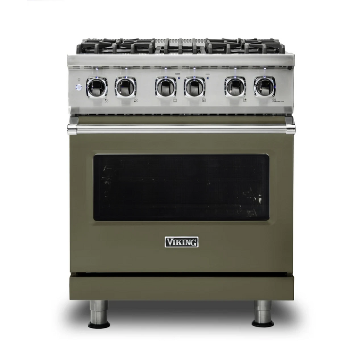 Viking® Professional 5 Series 30" Pro Style Dual Fuel  Range VDR5304BSS