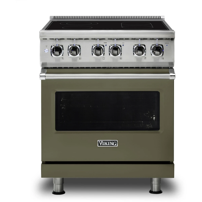 Viking® 5 Series 30" Stainless Steel Pro Style Electric Range VER53014BSS