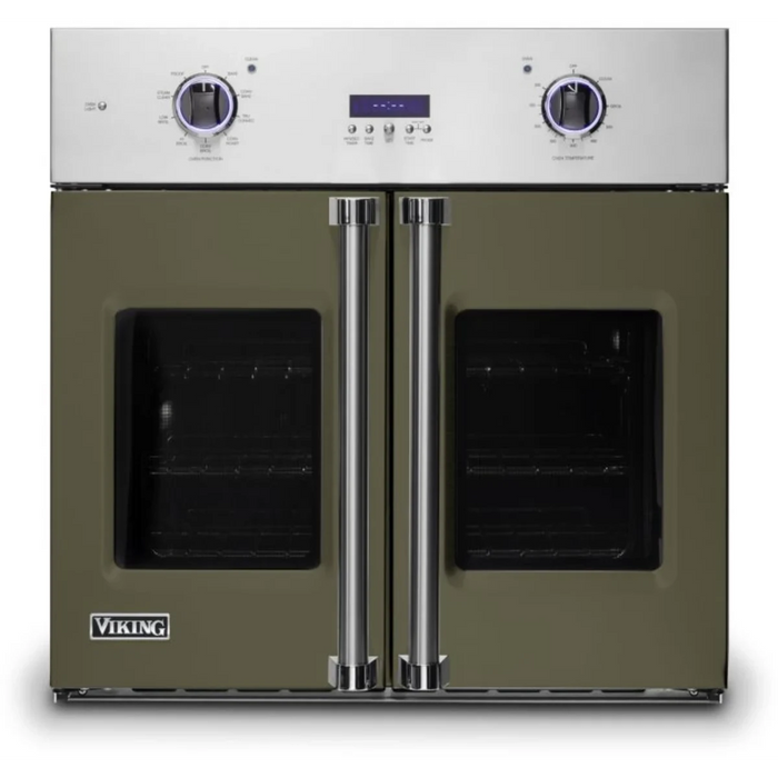 Viking® Professional 7 Series 30" Stainless Steel Electric Built In Single French Door Oven VSOF7301SS