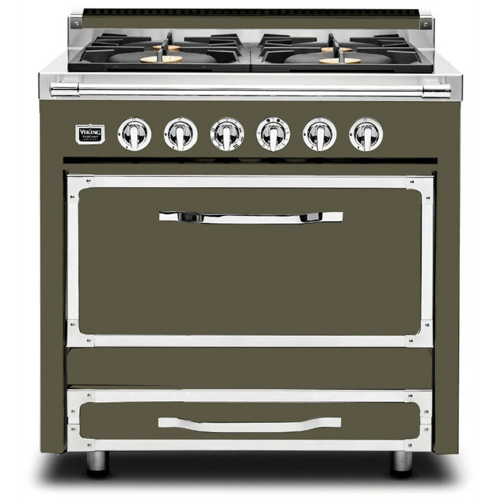 Viking® Tuscany 36" Pro Style Dual Fuel Range TVDR3614BAN