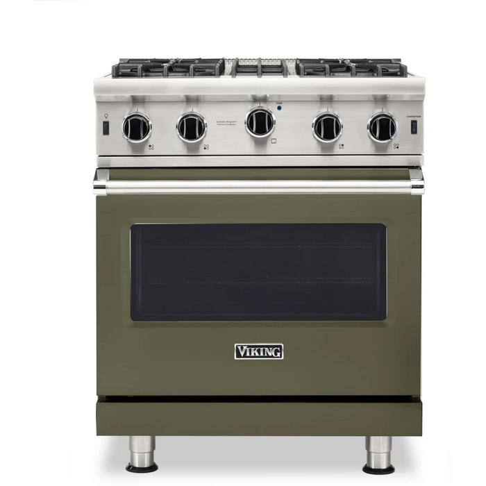 Viking® 5 Series 30" Stainless Steel Pro Style Range VGIC53024BSS