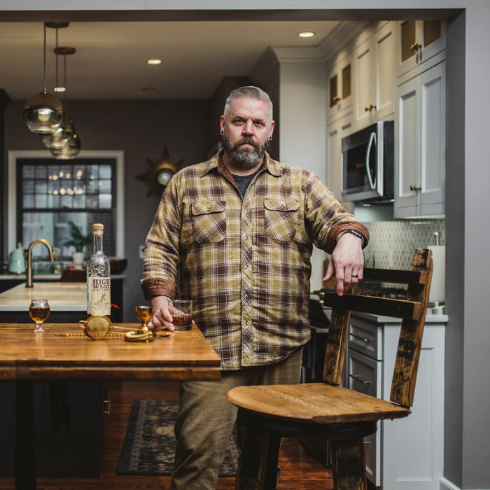 125 PROOF Bar Stool with Swivel Seat