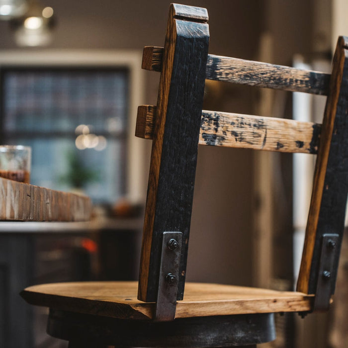 125 PROOF Bar Stool with Swivel Seat