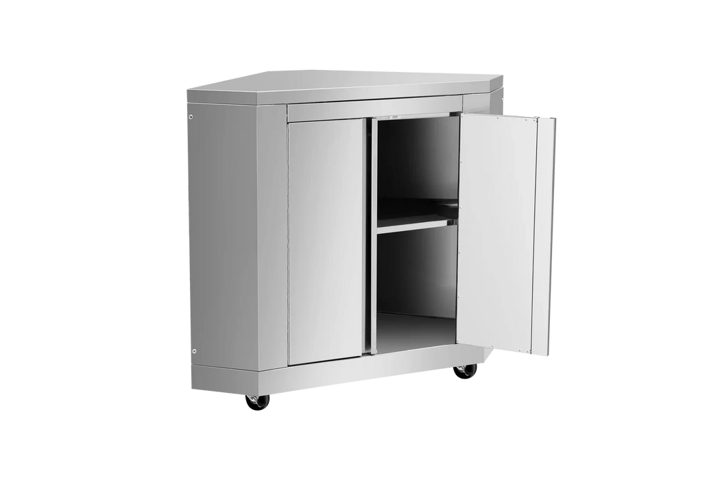 THOR  Outdoor Kitchen Corner Cabinet in Stainless Steel, MK06SS304