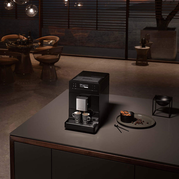 Miele CM5310 Silence Obsidian Black Countertop Coffee and Espresso Machine 579987 - Farmhouse Kitchen and Bath