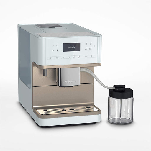 Miele CM6360 Lotus White Countertop Coffee and Espresso Machine with MilkPerfect 579695 - Farmhouse Kitchen and Bath