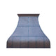 Modern Hand Hammered Copper Hood Vent