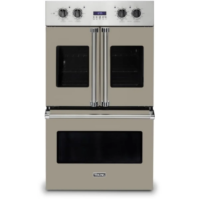 Viking® Professional 7 Series 30" Stainless Steel Electric Built In Double French Door Oven VDOF7301SS