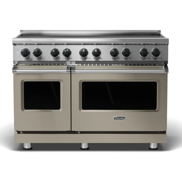 Viking® 5 Series 48" Stainless Steel Pro Style Induction Range VIR54836BSS