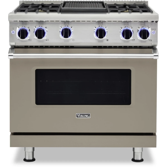 Viking® 7 Series 36" Stainless Steel Pro Style Range VGR73624GSS