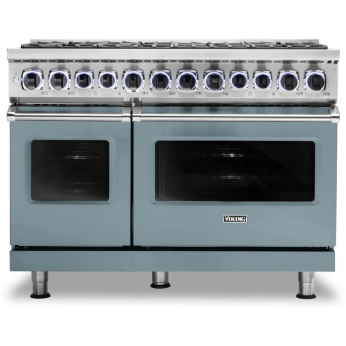 Viking® 7 Series 48" Stainless Steel Pro Style Dual Fuel Range VDR74828BSSLP