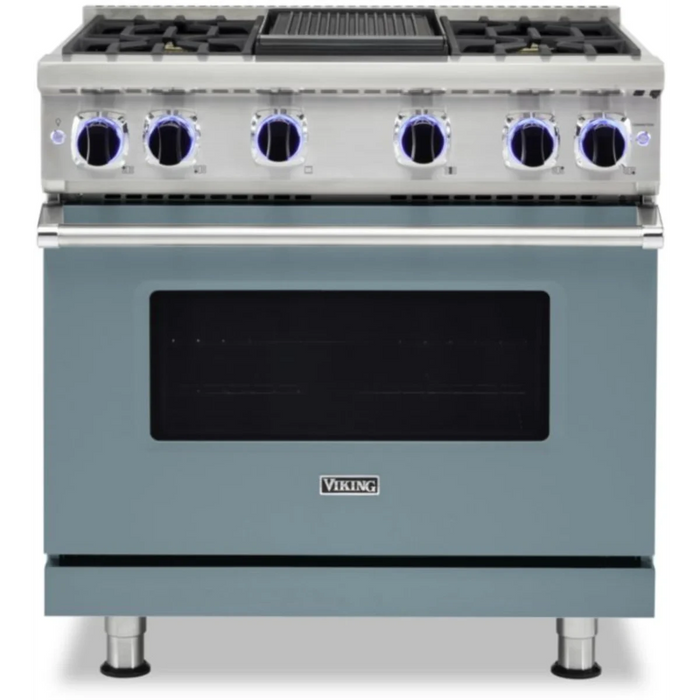 Viking® 7 Series 36" Stainless Steel Pro Style Range VGR73624GSS