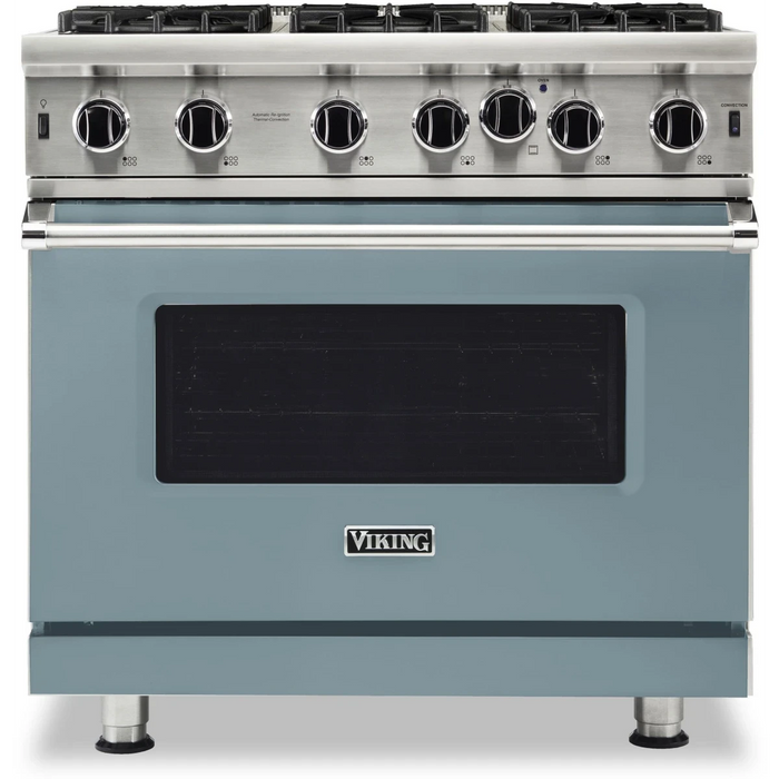 Viking® 5 Series 36" Stainless Steel Pro Style Range VGIC53626BSS