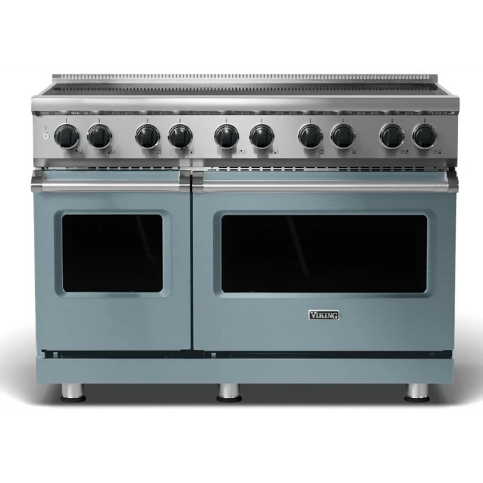 Viking® 5 Series 48" Stainless Steel Pro Style Induction Range VIR54836BSS