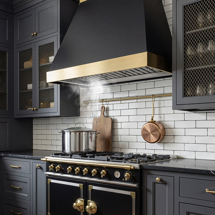 Nauxus 30 Inch Range Hood Insert with 600 CFM Powerful Suction, Ultra Quiet Ducted Stainless Steel Kitchen Stove Vent Hood with Dimmable LED Lights, Timer, 4-Speed Touch Control, NX-19IL-30