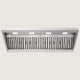 Nauxus 54 Inch Range Hood Insert with 1200 CFM Powerful Suction, Ultra Quiet Ducted Stainless Steel Kitchen Stove Vent Hood with Dimmable LED Lights, Timer, 4-Speed Touch Control , NX-19IL-54