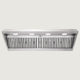 Nauxus 60 Inch Range Hood Insert with 1200 CFM Powerful Suction, Ultra Quiet Ducted Stainless Steel Kitchen Stove Vent Hood with Dimmable LED Lights, Timer, 4-Speed Touch Control , NX-19IL-60