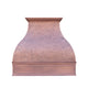 Custom Natural Copper Range Hood Bell Shaped