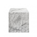 Natural Stone White/Grey Marble Side/End Table SKU-WM40x40ST