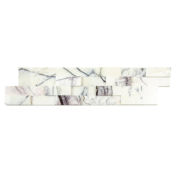 New York Ledger 3D Panel 6"x24" Natural Marble Wall Tile - Full Truckload