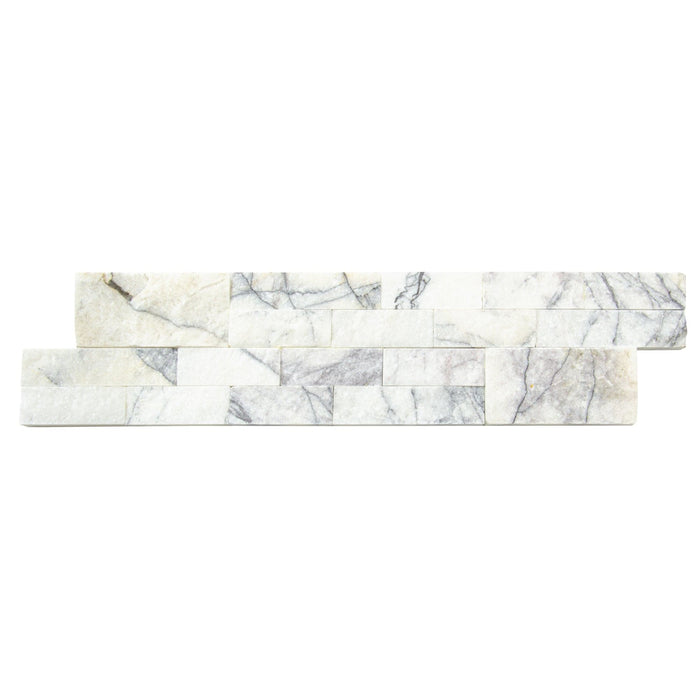 New York Ledger 3D Panel 6"x24" Natural Marble Wall Tile - Full Truckload