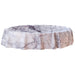 New York White Marble Oval Shape Vessel Sink Polished (W)16" (L)26" (H)5" SKU-NTRVS09 product shot front view