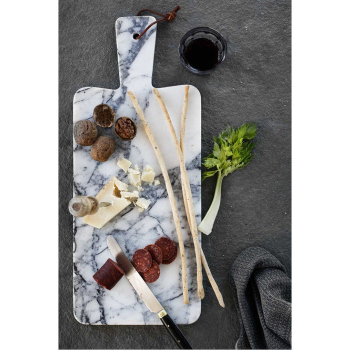 Marble Charcuterie Serving Board/Platter Semi-Polished 8"x14"