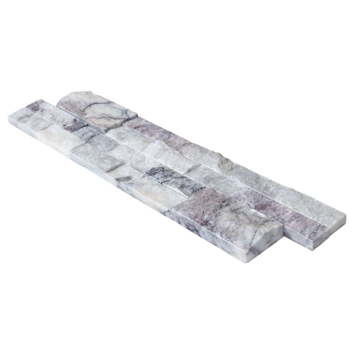 New York Ledger 3D Panel 6"x24" Natural Marble Wall Tile - Full Truckload