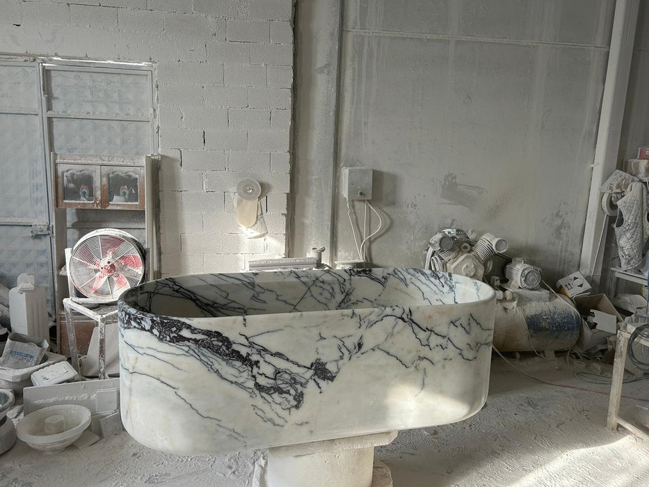 New york marble bathtub