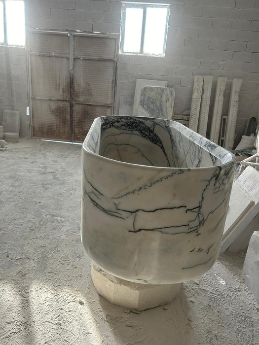 New york marble bathtub