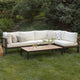 4-Piece Jane Outdoor Patio Conversation Set with Cushions