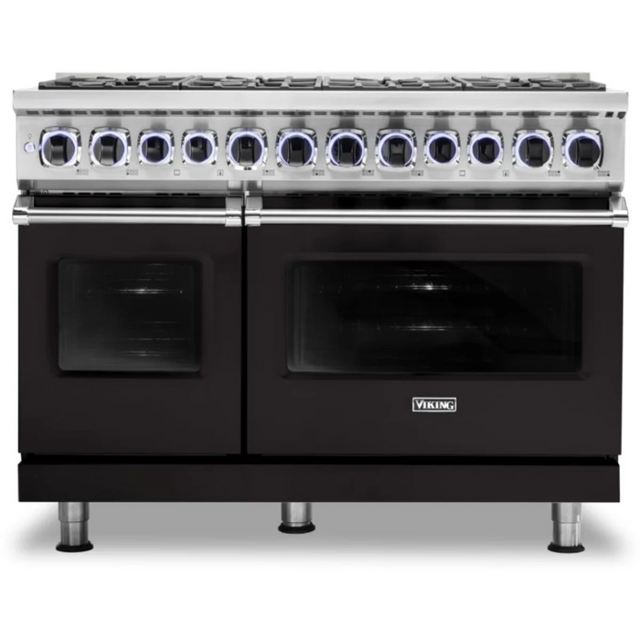 Viking® 7 Series 48" Stainless Steel Pro Style Dual Fuel Range VDR74828BSSLP