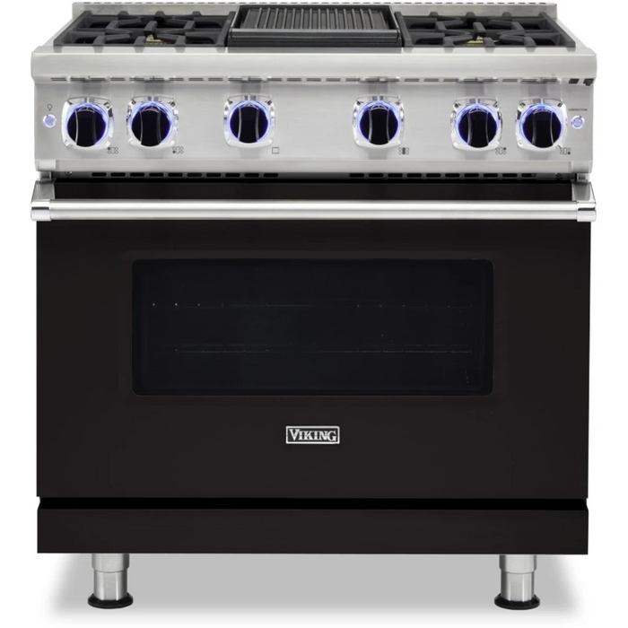 Viking® 7 Series 36" Stainless Steel Pro Style Range VGR73624GSS