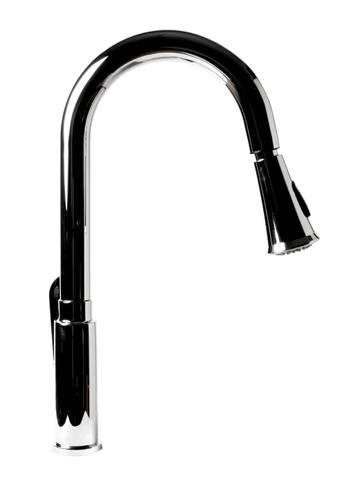 ALFI brand Gooseneck Pull-Down Kitchen Faucet ABKF3480