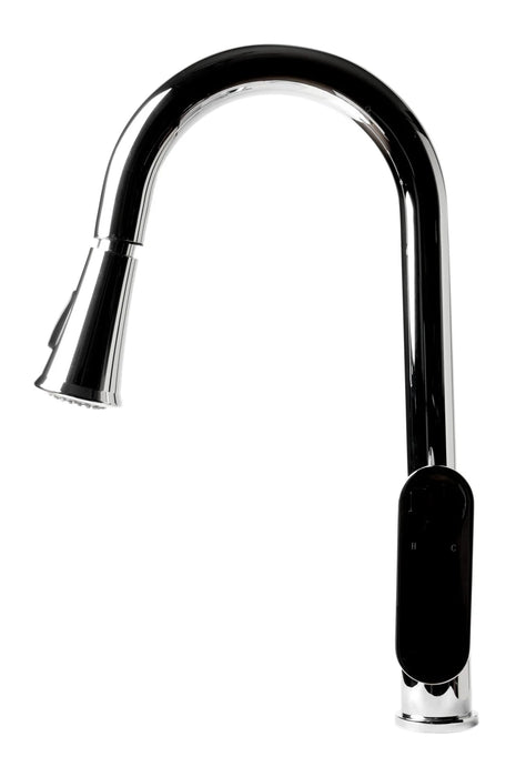 ALFI brand Gooseneck Pull-Down Kitchen Faucet ABKF3480