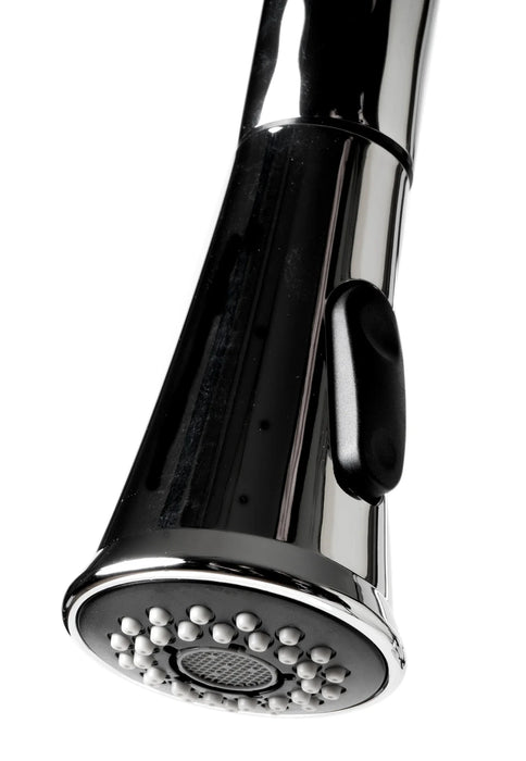 ALFI brand Square Gooseneck Pull-Down Kitchen Faucet ABKF3889