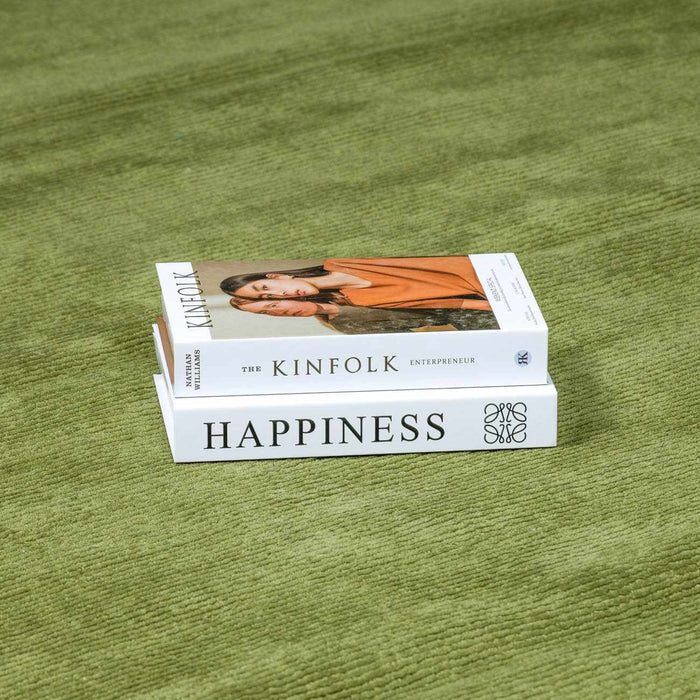 Brockton Solid Wool Sage Green Area Rug