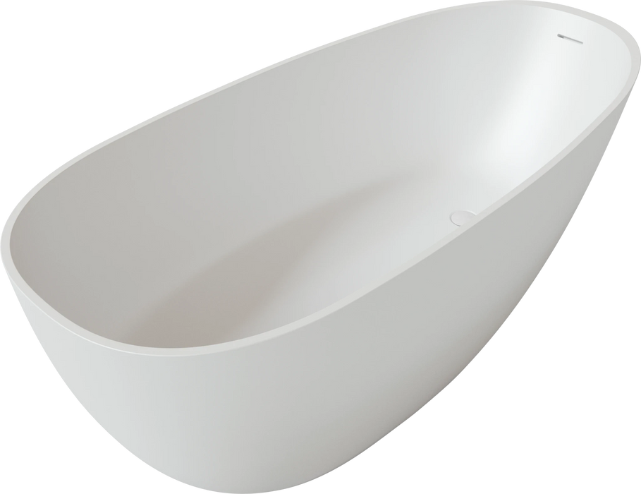 LaToscana 67" Free Standing Solid Surface Bathtub PLEMDN6730