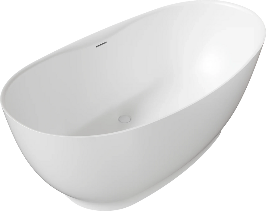 LaToscana 65" Free Standing Solid Surface Bathtub PLEVRN6531