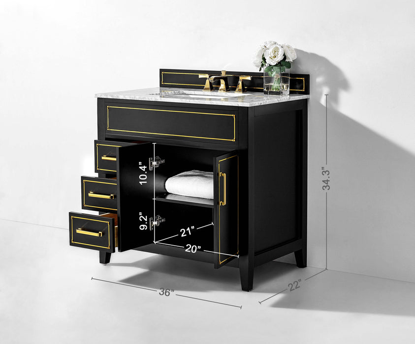 Aspen 36" Bath Vanity Set