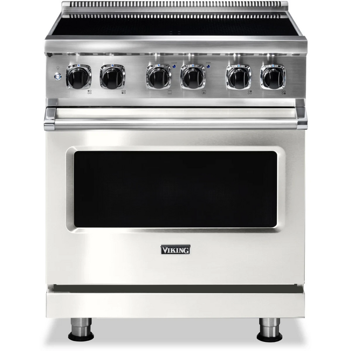 Viking® 5 Series 30" Stainless Steel Pro Style Induction Range VIR53024BSS