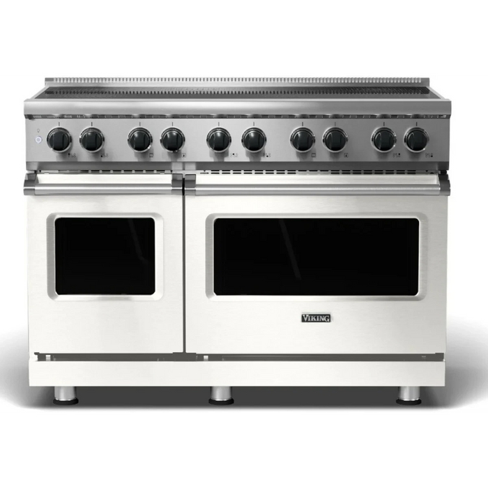 Viking® 5 Series 48" Stainless Steel Pro Style Induction Range VIR54836BSS