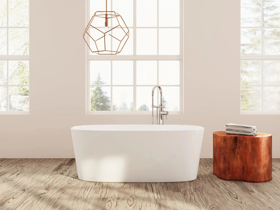 LaToscana 59" Free Standing Solid Surface Bathtub PLEPDV5926