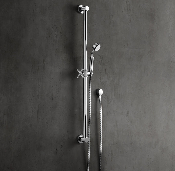 Lambeth Smooth Wall-Mount Handheld Shower