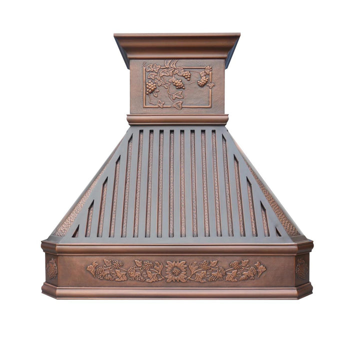 Premier Copper Range Hood with Crown