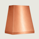 Custom Copper Pyramid Range Hood - CHPR01