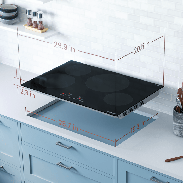 Rangaire 30" Induction Cooktop 4 Burners RCI301S