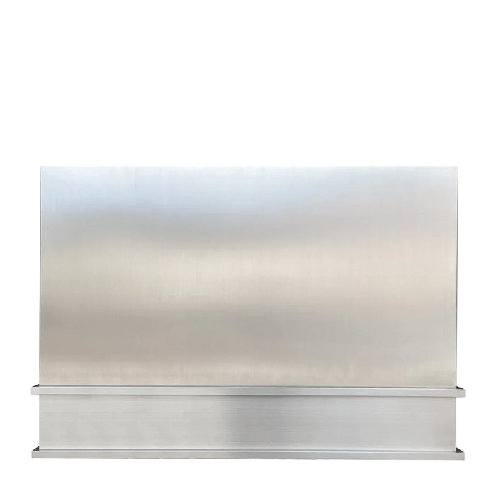 Box Shape Stainless Steel Range Hood 37"W x 27"H x 22"D With Internal Insert