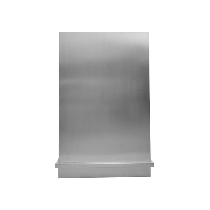Box Shape Stainless Steel Range Hood 36"W x 54"H x 21"D With Internal Insert