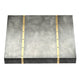 Angled Stainless Steel Custom Metal Range Hoods with Bands 36W x 24D x 24H